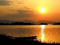 分宜：暮春夕阳美