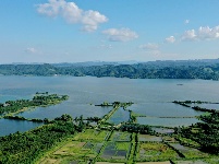 累了，困了，去池塘村泉塘自然村玩玩，海边风景内陆化，洱海、鼓浪屿的想象